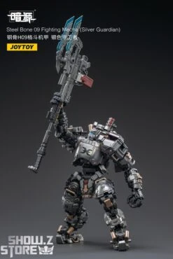 JoyToy Source 1/25 Steel Bone Fighting Mecha 09 Silver Guardian W/ Pilot -Cheap Action Figures Store 7836061f5b