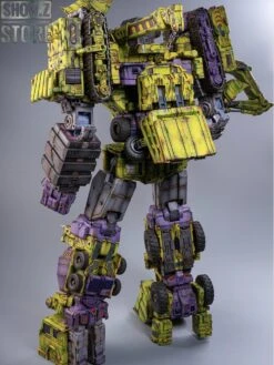 [Express Shipping] ToyWorld TW-C07G Constructor Devastator Old Green Battle Damage Version Set Of 6 -Cheap Action Figures Store 79ec917715
