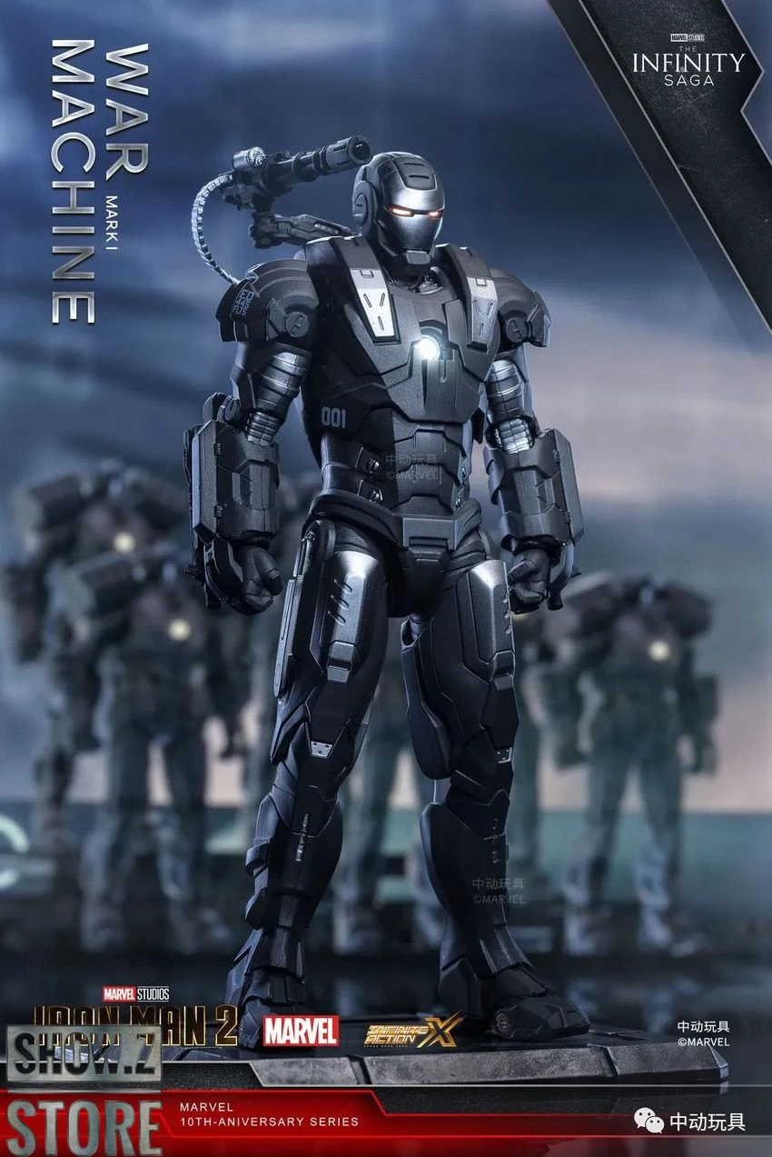 ZT Toys Marvel Licensed 1/10 Iron Man War Machine Armor Mark 1 15 ZT Toys Marvel Licensed 1/10 Iron Man War Machine Armor Mark 1 - Image 13