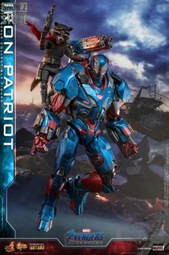 Hot Toys HotToys HT MMS547D34 1/6 Avengers: Endgame Iron Patriot Iron Man Collectible Figure -Cheap Action Figures Store 7cd7b6d876