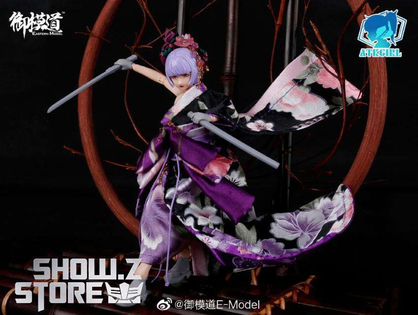 Eastern Model 1/12 ATK Girl Yorya’s Formal Wear Long-sleeved Kimono Set 6 Eastern Model 1/12 ATK Girl Yorya’s Formal Wear Long-sleeved Kimono Set - Image 4