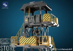 FreshRetro 1/18 1/24 SIB01 Scene In Box Watchtower Model Kit -Cheap Action Figures Store 7d8fe4b6d3