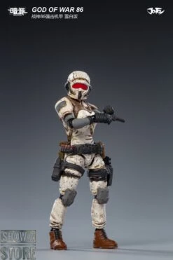 JoyToy Source 1/24 God Of War 86 Mecha W/ Pilot White Version -Cheap Action Figures Store 7daf1615bd