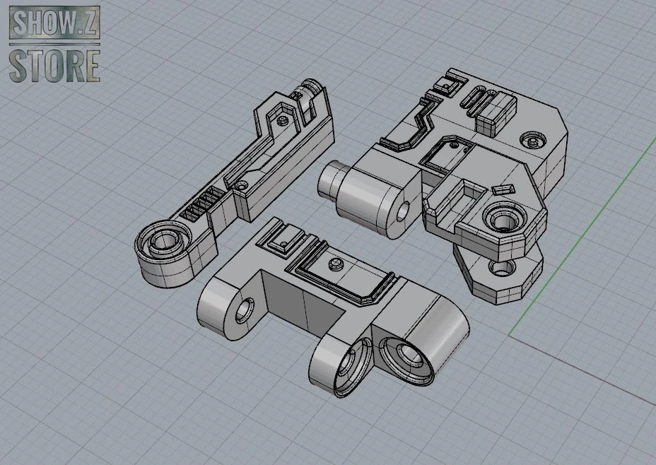 Show.Z Upgrade Kit For Takara SG-24 SG24 Siege Voyager Soundwave 10 Show.Z Upgrade Kit For Takara SG-24 SG24 Siege Voyager Soundwave - Image 8