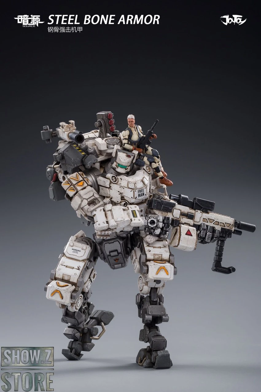 JoyToy Source 1/25 Steel Bone Armour White Color /w Pilot Reissue Version 14 JoyToy Source 1/25 Steel Bone Armour White Color /w Pilot Reissue Version - Image 12