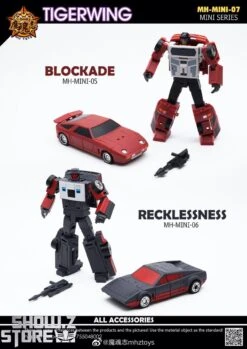 MHZ Toys MINI-07 Tigerwing Menasor Combiner Set Of 5 Oversized Version -Cheap Action Figures Store 81af98cd91