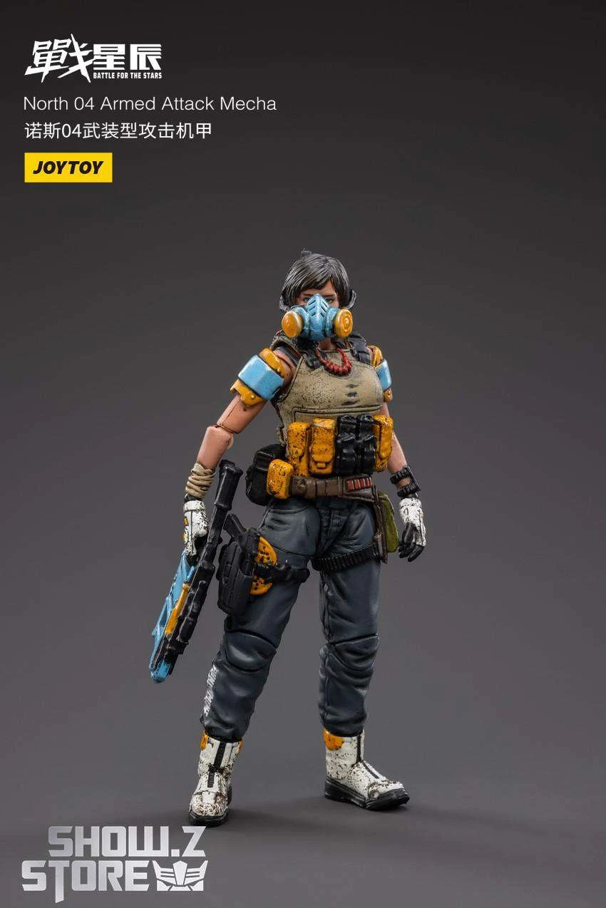 JoyToy Source 1/18 North 04 Armed Attack Mecha W/ Pilot 9 JoyToy Source 1/18 North 04 Armed Attack Mecha W/ Pilot - Image 7