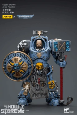 JoyToy Source 1/18 Warhammer 40K Space Wolves Arjac Rockfist -Cheap Action Figures Store 84eebf2558