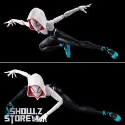 Sentinel Toys SV-ACTION Spider-Man: Into The Spider-Verse Spider-Gwen & Spider-Ham -Cheap Action Figures Store 86627a575a