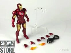 ZT Toys Marvel Licensed 1/10 Iron Man Mark 4 W/ LED -Cheap Action Figures Store 86f2d30908