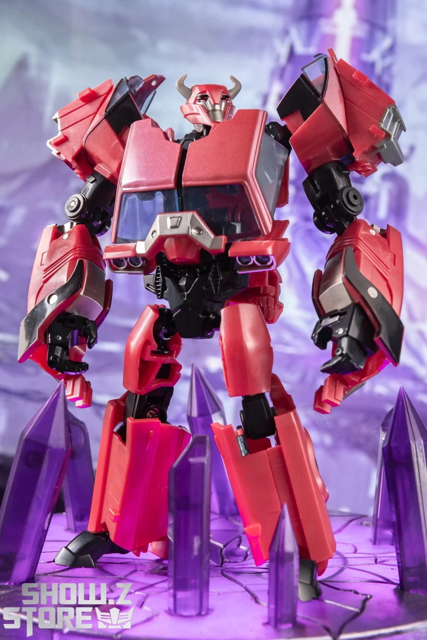 4th Party AC-03 TFP Cliffjumper W/ Crystal Display Base 8 4th Party AC-03 TFP Cliffjumper W/ Crystal Display Base - Image 6
