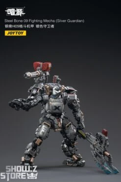 JoyToy Source 1/25 Steel Bone Fighting Mecha 09 Silver Guardian W/ Pilot -Cheap Action Figures Store 8778135cab