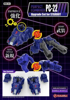 Perfect Effect PC-22 Perfect Combiner Upgrade Kit For POTP Starscream -Cheap Action Figures Store 87939d710d