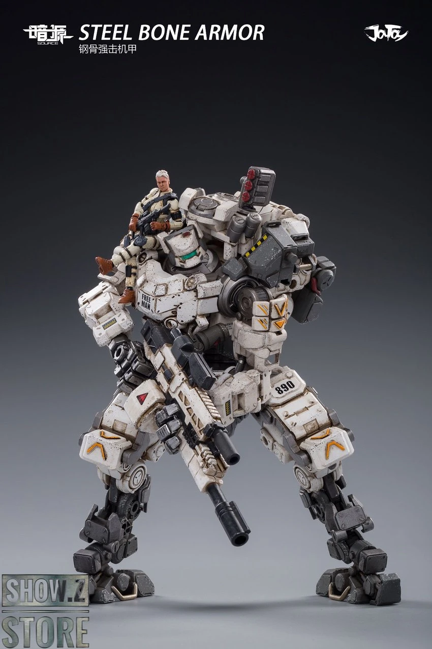JoyToy Source 1/25 Steel Bone Armour White Color /w Pilot Reissue Version 13 JoyToy Source 1/25 Steel Bone Armour White Color /w Pilot Reissue Version - Image 11