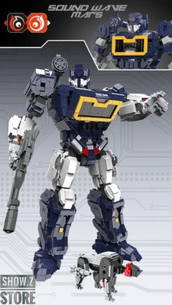 Lepin/66 Block Model No.662 Sound Wave Mars Soundwave -Cheap Action Figures Store 883cb0d6ce