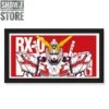 ChenFu Studio RX-0 Unicorn Gundam 3D Wall Art Decoration Picture -Cheap Action Figures Store 888994fb96