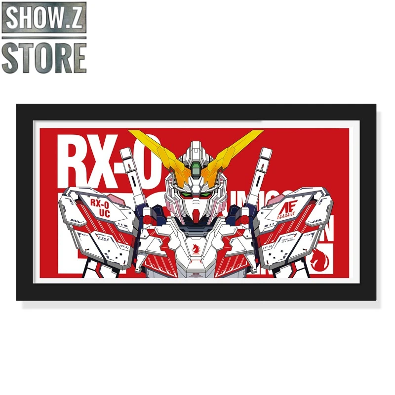 ChenFu Studio RX-0 Unicorn Gundam 3D Wall Art Decoration Picture 3 ChenFu Studio RX-0 Unicorn Gundam 3D Wall Art Decoration Picture