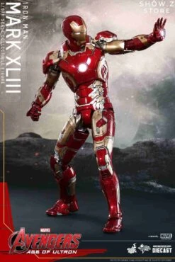 Hot Toys HT 1/6 Iron Man Mark XLIII MK43 MMS278D09 Avengers: Age Of Ultron Collectible Figure -Cheap Action Figures Store 88e2d8ebe3