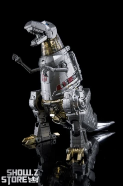 4th Party MP-08 King Grimlock Reximus Prime Oversized Stainless Steel Color Version -Cheap Action Figures Store 891bf758af