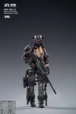 JoyToy Source 1/18 War Stars Skeleton Forces Double Sickle Squad & Helan Set Of 4 -Cheap Action Figures Store 891c461c4e