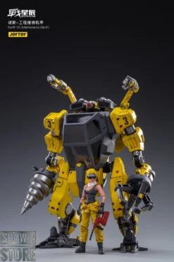 JoyToy Source 1/18 NORTH 03 Maintenance Mecha W/ Pilot -Cheap Action Figures Store 8a1dda02b7
