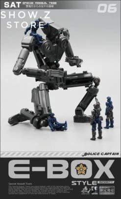 MechFansToys SAT-06B E-Box Assault Team Style Minority Black Version -Cheap Action Figures Store 8a7051dd6b