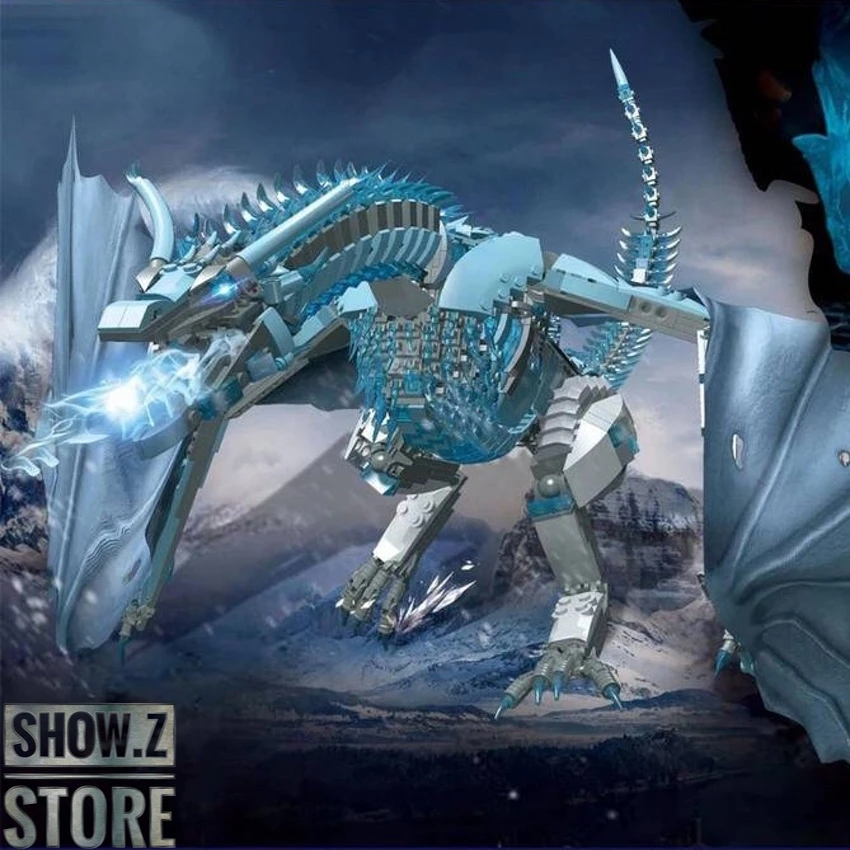 Super 18K MOC Viserion Weselion Game Of Thrones 4 Super 18K MOC Viserion Weselion Game Of Thrones - Image 2