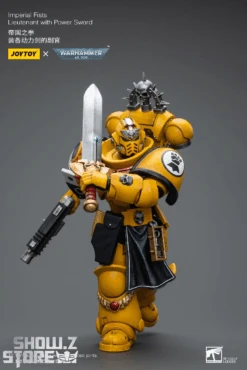 JoyToy Source 1/18 Warhammer 40K Imperial Fists Lieutenant W/ Power Sword -Cheap Action Figures Store 8b17f9e4cf