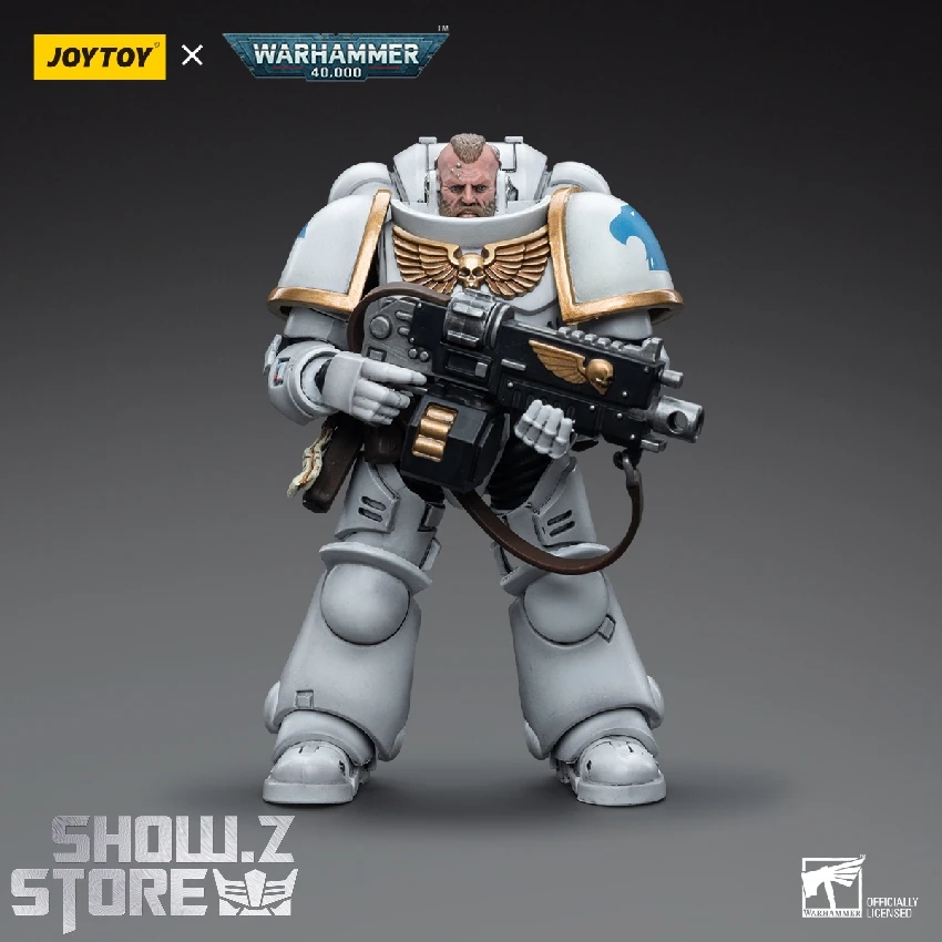 JoyToy Source 1/18 Warhammer 40K Space Marines White Consuls Intercessors 2 3 JoyToy Source 1/18 Warhammer 40K Space Marines White Consuls Intercessors 2