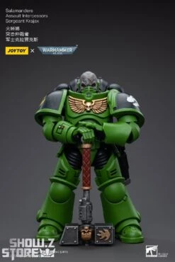 JoyToy Source 1/18 Warhammer 40K Salamanders Assault Intercessors Sergeant Krajax -Cheap Action Figures Store 8e30e23e0e