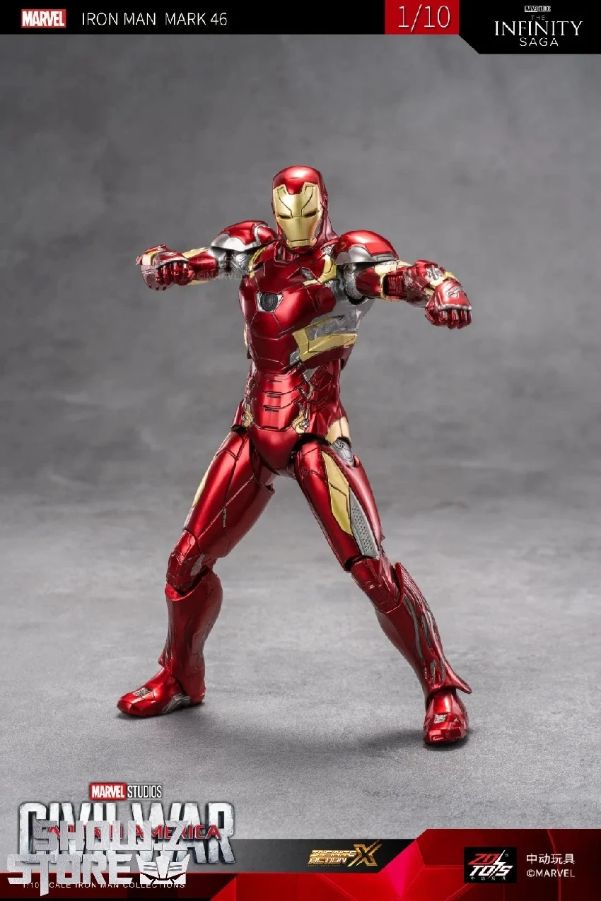 ZT Toys Marvel Licensed 1/10 Iron Man Mark 46 11 ZT Toys Marvel Licensed 1/10 Iron Man Mark 46 - Image 9