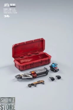 JoyToy Source 1/18 War Stars Skeleton Forces Double Sickle Squad & Helan Set Of 4 -Cheap Action Figures Store 8f575bc52d