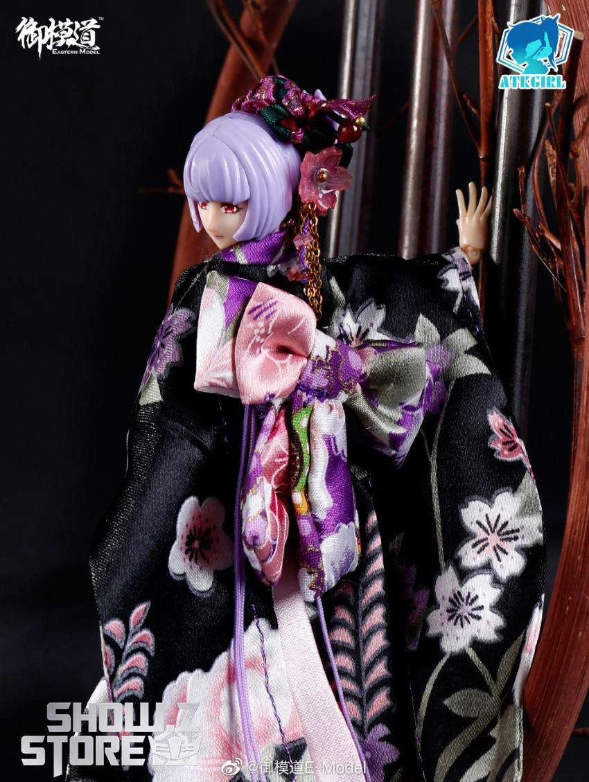 Eastern Model 1/12 ATK Girl Yorya’s Formal Wear Long-sleeved Kimono Set 8 Eastern Model 1/12 ATK Girl Yorya’s Formal Wear Long-sleeved Kimono Set - Image 6