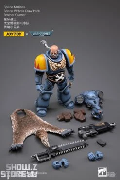 JoyToy Source 1/18 Warhammer 40K Space Wolves Claw Pack Brother Gunnar -Cheap Action Figures Store 9154a04040