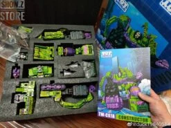 Toyworld TW TW-C07A TWC07A Constructor Devastator Cel Cell Shaded Deluxe Version Set Of 6 -Cheap Action Figures Store 937eb5dfa4