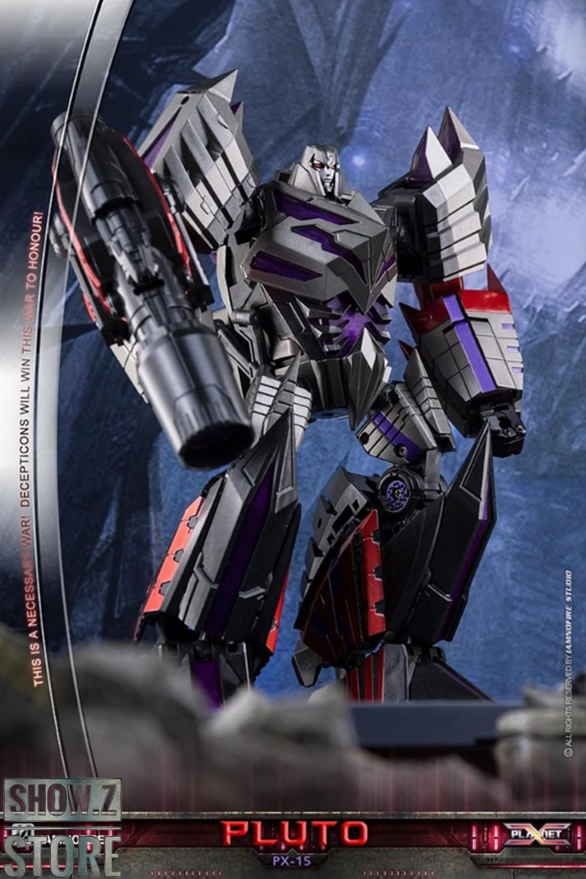 Planet X PX-15B Pluto Megatron Metallic Version 22 Planet X PX-15B Pluto Megatron Metallic Version - Image 20
