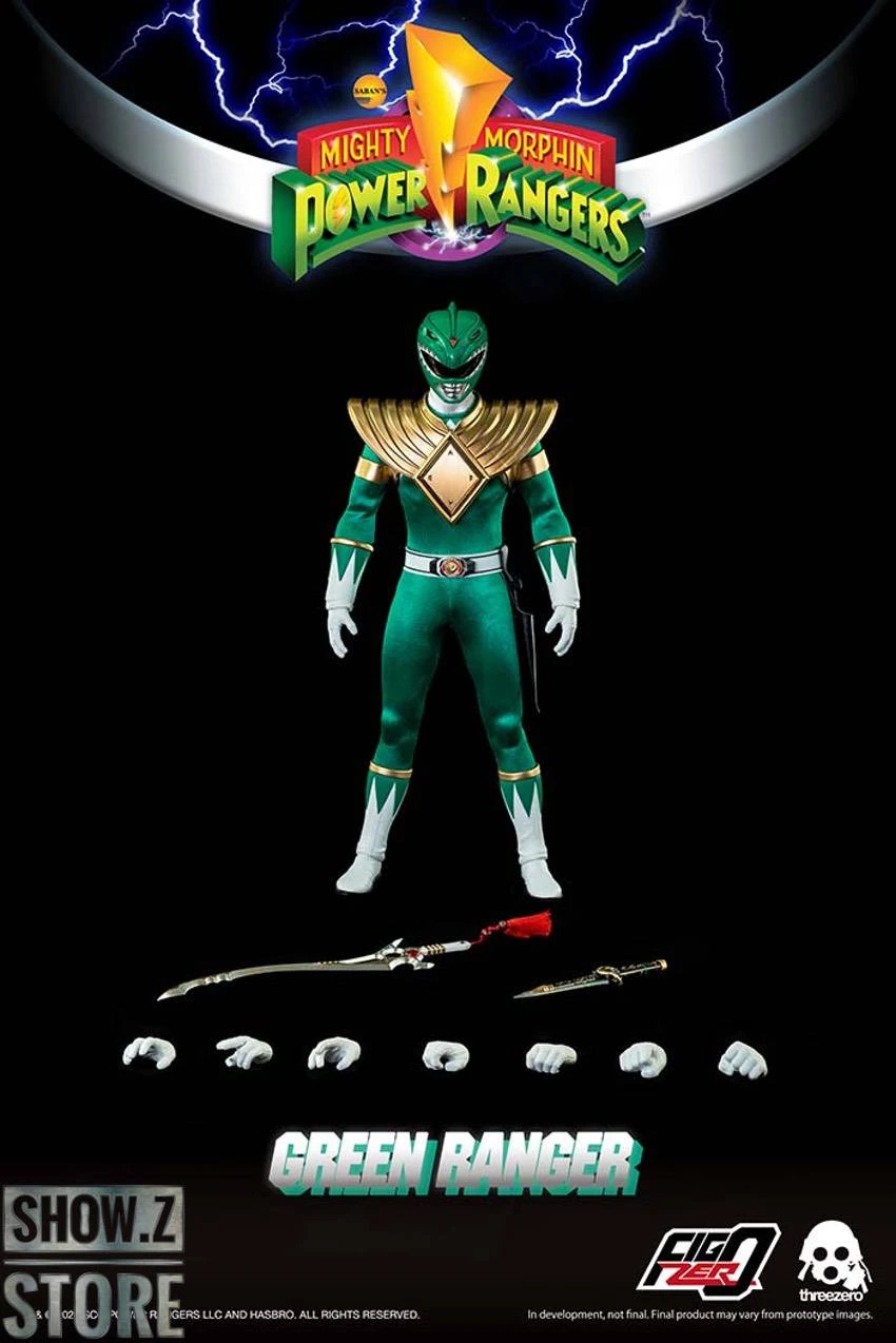 Threezero Studio 1/6 Mighty Morphin Power Rangers Green Ranger 10 Threezero Studio 1/6 Mighty Morphin Power Rangers Green Ranger - Image 8