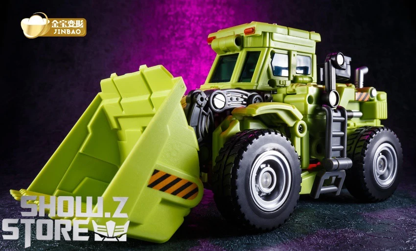 Jinbao DF03 Builder.D Devastator Green Version Set Of 6 Oversized Version 4 Jinbao DF03 Builder.D Devastator Green Version Set Of 6 Oversized Version - Image 2