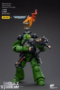 JoyToy Source 1/18 Warhammer 40K Salamanders Intercessors Sergeant Tsek'gan -Cheap Action Figures Store 9574f39da8