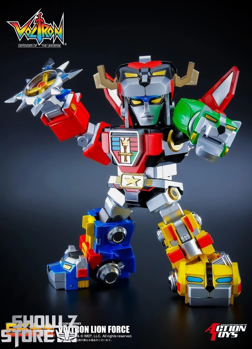 Action Toys Voltron Defender Of The Universe ES Gokin Voltron Lion Force 10 Action Toys Voltron Defender Of The Universe ES Gokin Voltron Lion Force - Image 8