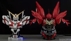 BSC Yihui YH Model 1/35 MSN-06S MNS06S SINANJU New Zeon Customized Gundam Bust Model Kit -Cheap Action Figures Store 9716c38154