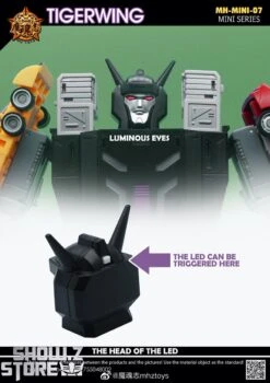MHZ Toys MINI-07 Tigerwing Menasor Combiner Set Of 5 Oversized Version -Cheap Action Figures Store 9783581591