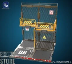 FreshRetro 1/18 1/24 SIB06 Scene In Box Iron Net Base-B Model Kit 16 FreshRetro 1/18 1/24 SIB06 Scene In Box Iron Net Base-B Model Kit -Cheap Action Figures Store 9ae974d4ff