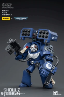 JoyToy Source 1/18 Warhammer 40K Ultramarines Terminators Brother Andrus -Cheap Action Figures Store 9bcbb84b27