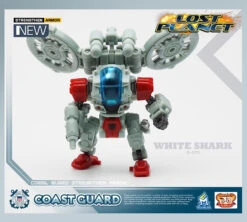 MechFansToys Lost Planet Coast Guard CG01 White Shark & CG02 Red Dragon -Cheap Action Figures Store 9cd817ac71