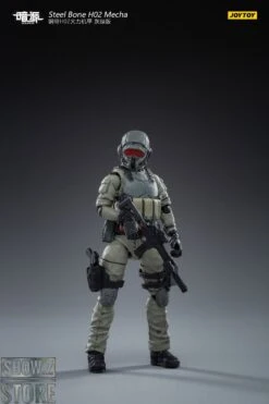 JoyToy Source 1/24 H02 Steel Bone Firepower Mecha Grey-Green Color W/ Pilot -Cheap Action Figures Store 9df1b815e7