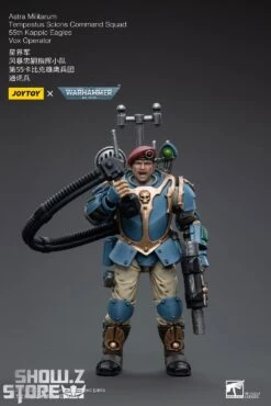 JoyToy Source 1/18 Warhammer 40K Astra Militarum Tempestus Scions Command Squad 55th Kappic Eagles Vox Operator -Cheap Action Figures Store 9e69f627fe