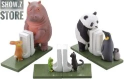 Kaiyodo MiniQ Sato Kunio's Animal Bathroom In Groups 2 Set Of 8 -Cheap Action Figures Store 9e8f13779e