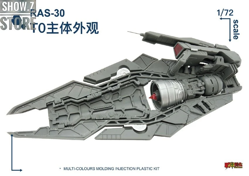 Rodams 1/72 RAS-30 RX-78GP03S Gundam Clear Version Model Kit 16 Rodams 1/72 RAS-30 RX-78GP03S Gundam Clear Version Model Kit - Image 14