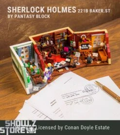 Pantasy 86218 Sherlock Holmes 221B Baker Street Building Blocks -Cheap Action Figures Store 9fbe577d34